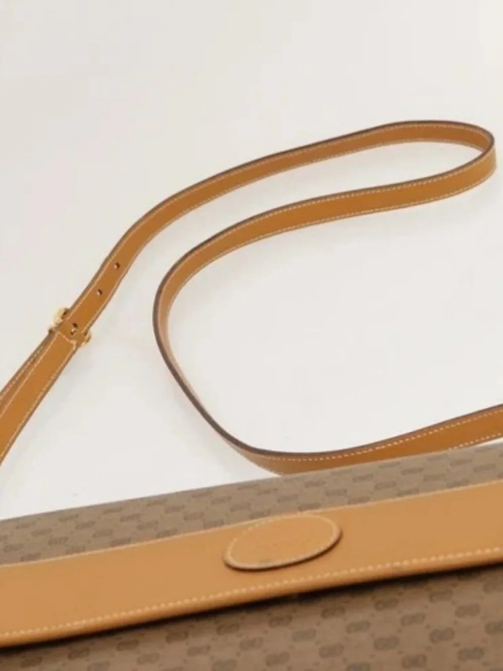 GUCCI Micro GG Supreme Shoulder Bag PVC Beige - Picture 10 of 16